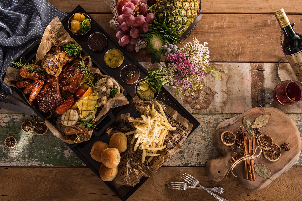 table gourmande-image de buffetcrush de pixabay
